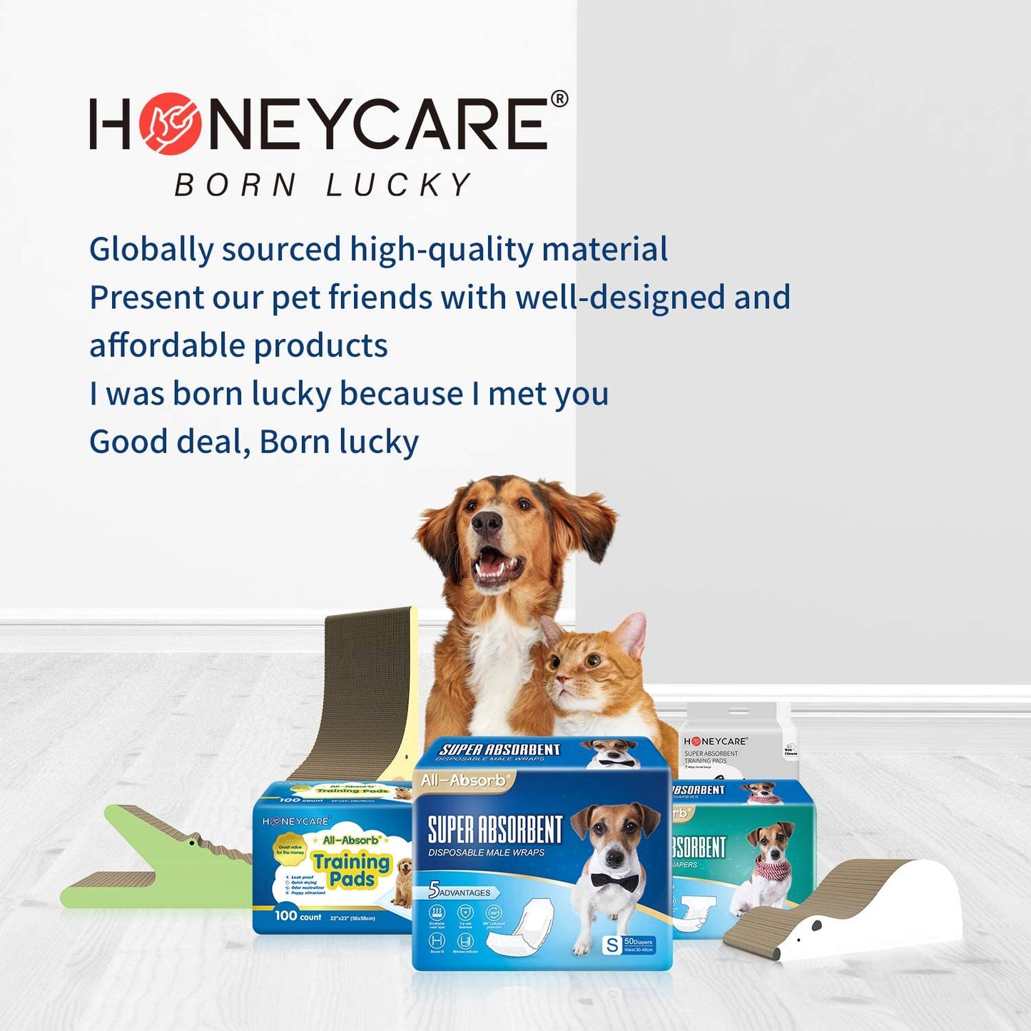 All-Absorb, X-Large 28" X 34", 40 Count, Dog and Puppy Training Pads, Ultra Absorbent and Odor Eliminating, Leak-Proof 5-Layer Potty Training Pads with Quick-Dry Surface, Blue