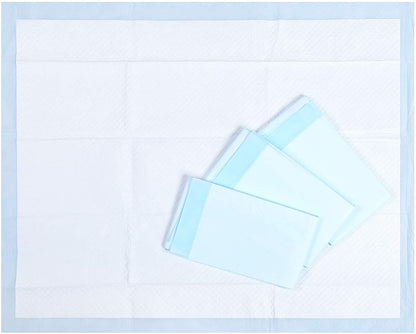 All-Absorb, X-Large 28" X 34", 40 Count, Dog and Puppy Training Pads, Ultra Absorbent and Odor Eliminating, Leak-Proof 5-Layer Potty Training Pads with Quick-Dry Surface, Blue